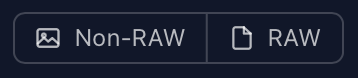 Non-RAW and RAW