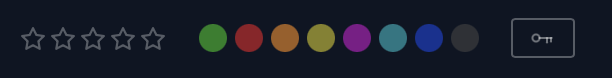 Stars, colour labels and the protect key